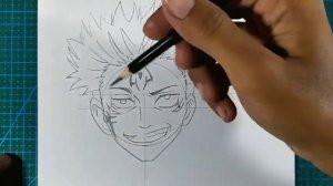 How to Draw Sukuna Step by Step - Jujutsu Kaisen