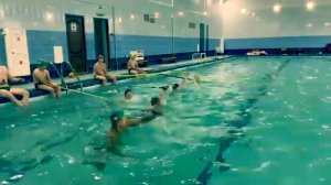 Упражнения в воде и на суше для отработки и закрепления навыков ватерполистов.