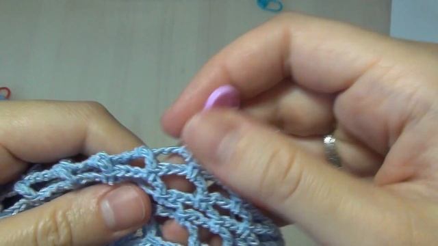 Как связать авоську крючком не глядя