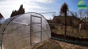 Сборка теплицы Гарант Фермер 4. Весь процесс / Завод теплиц Гарант