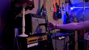 HOW IT SOUNDS - Fender Frontman 15 R + behringer SL75C + Overdrive TO800 Behringer