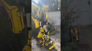 Приехали с Роботом Бамблби поздравлять Ваню с днём рождения ) - Аниматор Робот Бамблби Киев