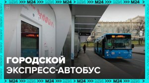 Жителям столицы рассказали о росте популярности городских экспресс-автобусов - Москва 24
