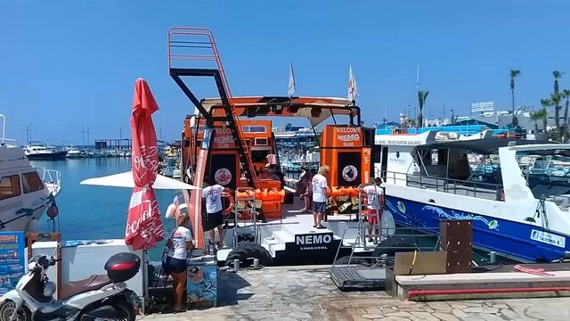 Кипр. Айа-Напа. Пляж Grecian Bay Beach ( греческий залив, июль 2018г.) смотреть онлайн