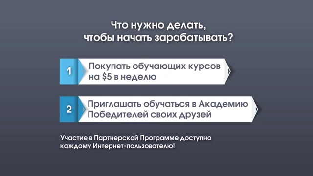 Партнерская программа Winners Academy