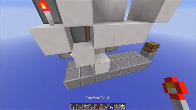 Minecraft 3x3 Piston Door (1.8) [Tutorial] смотреть онлайн