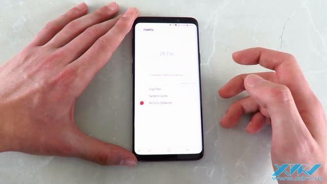 Как очистить память Samsung Galaxy S9+ (XDRV.RU) смотреть онлайн