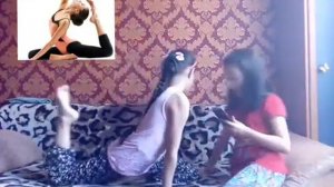 Йога челлендж с подругой ?