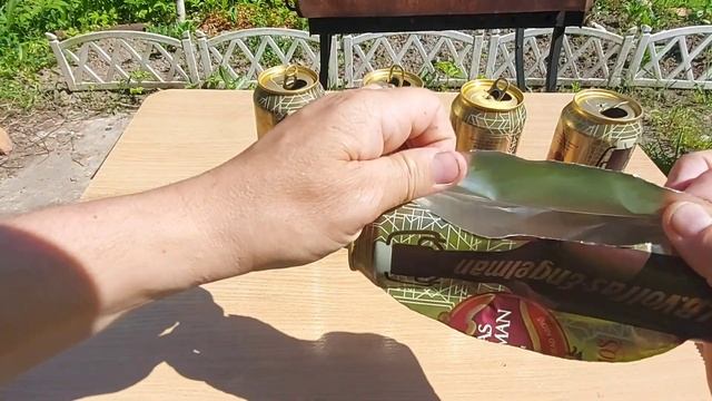 Ветряк из алюминиевых банок то пива своими руками. Как избавиться от птиц.