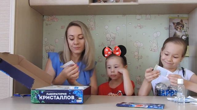 Лаборатория кристаллов часть 1 #fly family #детскиймир #флай фэмили