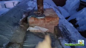 Крыша из ондулина на новой бане