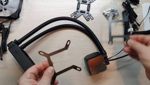 Распаковка и обзор системы охлаждения Thermaltake AIO TH120 ARGB Sync (2160р 4К)
