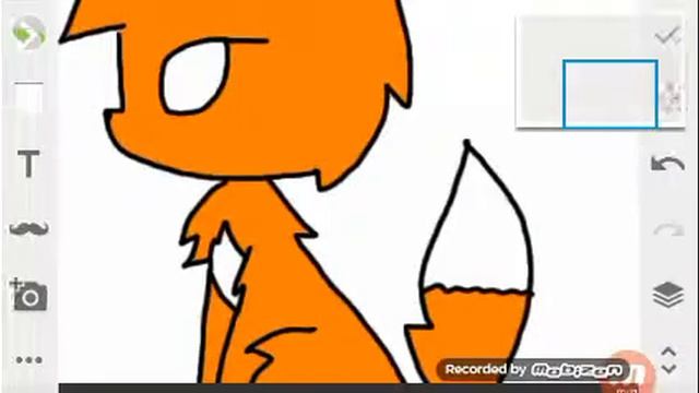 Рисуем лисичку в наброске смотреть онлайн