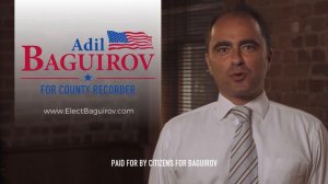 Adil Baguirov for Montgomery County Recorder - 5 Second Sequence