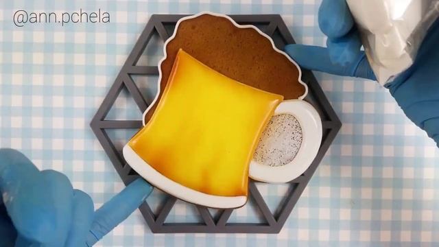 Пряник - кружка пива. 23 февраля. Мастер-класс по пряникам. Cookies with icing. Decorated cookies. смотреть онлайн