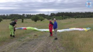 В Задонском районе в селе Бутрыки совершила посадку экспедиция Фёдора Конюхова