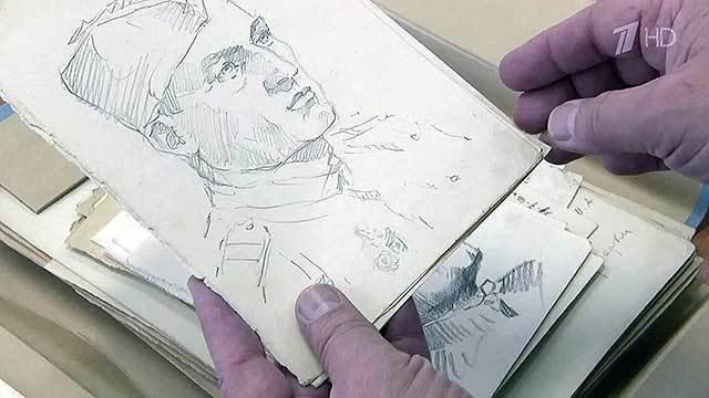 Портрет, нарисованный между боями в далеком 1943 г... найти родственников без вести пропавшего бойца