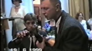 Песня под гитару.   "Прощание со школой"...  ВЫПУСКНОЙ 1999г.