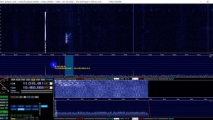 Вечерний приём, радиохулиганы на 10.460 МГц (10460 кГц), SSB (USB), радиосвязь , радиолюбители