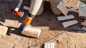 "Кривой топор" - колка дров