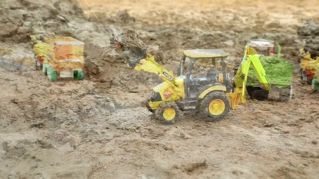 Разгружаем большую кучу грязи смотреть онлайн