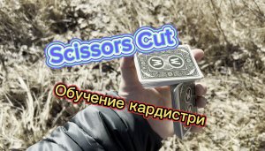 Базовый трюк с картами под названием ножницы ( Scissors Cut Cardistry Tutorial )