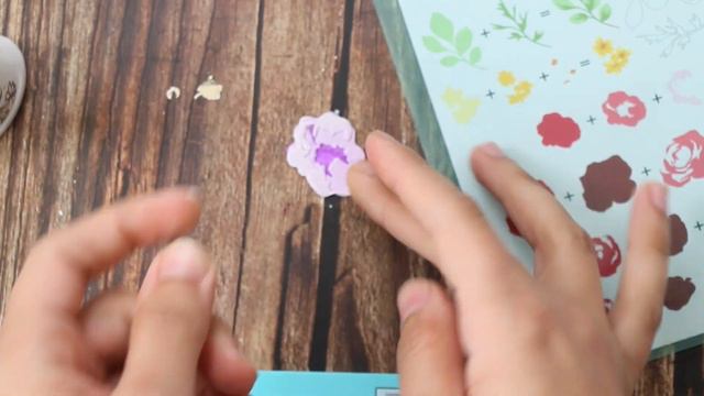 Altenew Garden Pick 3D dies | Mixed Media Card смотреть онлайн