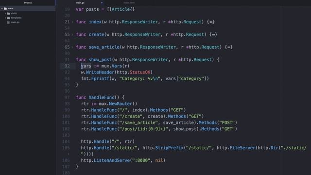 Изучение Golang (Создание веб сайта) / #8 – Динамические страницы