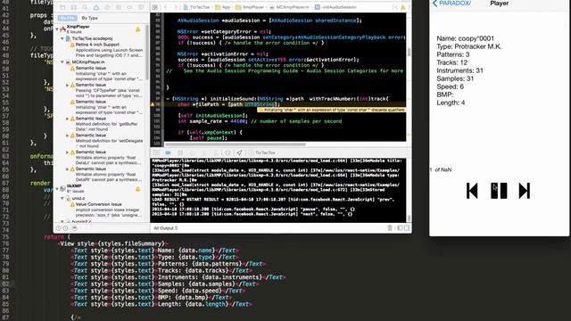 LibXMP ReactNative mod player prototype смотреть онлайн