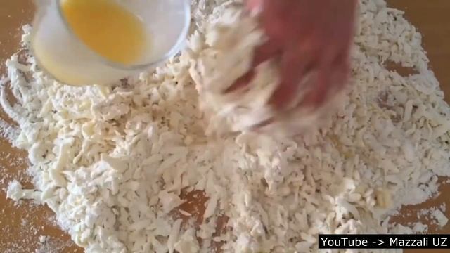 Tez tayyorlanadigan varaqli xamir ⁄ Слоёное тесто быстрого приготовления смотреть онлайн