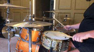 Ludwig Pee Wee Snare by Anderson Paak - Keller Maple Shells - Zildjian + Meinl Cymbals - 3/8/23