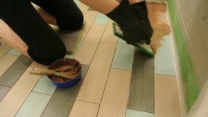 Эпоксидная затирка для новичков, №3. Затирка швов