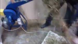 Измельчитель люцерны, травы, зерна