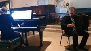 E.Derbenko"Tango"(hommage à Piazzolla) Duo"JBANOV"-Roman Jbanov/bayan/et Anna Jbanova (piano) Franc