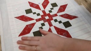 Новогодняя дорожка для стола (Christmas table runner tutorial)