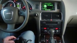 Audi Q7 MOST Bluetooth Car Kit and NavNGo Limousine on MMI Monitor!