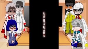 Marines React To Luffy's Future // Pt 2 // One Piece // Gacha React