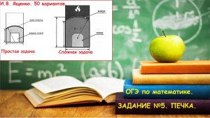 ОГЭ по математике 2024. Радиус печки. Выбор оптимального варианта. Ященко, 50 вариантов.