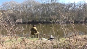 Рыбалка на Северском  Донце.На новом месте.