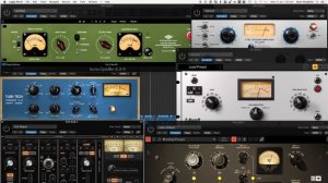 Vocal compressor shoot out Opticom, Summit, Tube-tech, Overloud Comp 670, Scheps Omni, T-Racks Whit