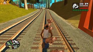 Смогут ли 100 СИРЕНАГОЛОВЫХ остановить ПОЕЗД в GTA: San Andreas ?!
