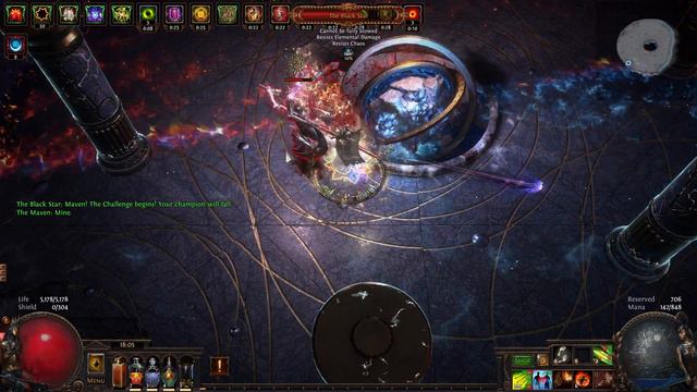 Path of Exile Barrage Split Arrow The Black Star Blind смотреть онлайн