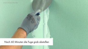 Knauf Uniflott imprägniert - Gipsplattenfugen im Feuchtraum verspachteln (Q2)