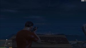 GTA 5 - НЛО на Горе Чилиад [Смотрим + Изучаем + Смотрим на Двери]
