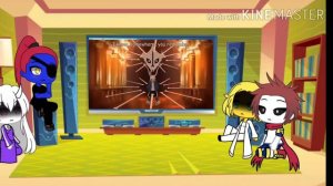 Реакция персов undertale на песню санса пакт геноцида: мегалования