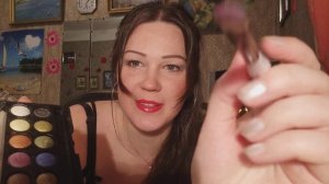 АСМР/ НОВОГОДНИЙ МАКИЯЖ/ ASMR/ NEW YEAR'S MAKEUP