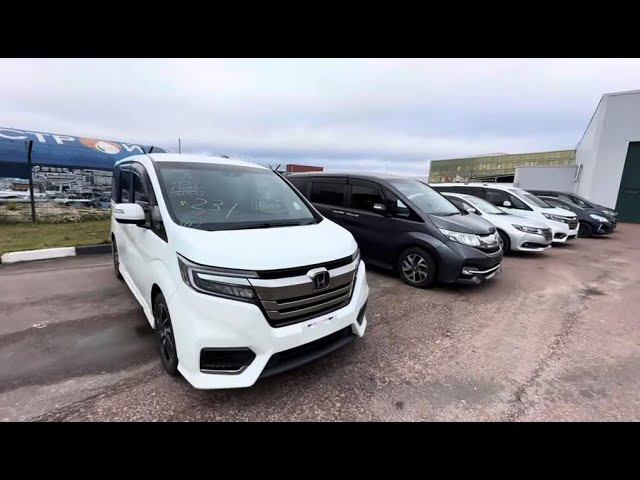 Авто с аукционов Японии получаем в Москве HONDA STEPWAGON SPADA HYBRID TOYOTA PREMIO VITZ