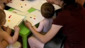 Пальчиковые краски (от 1 года до 1,5 лет)