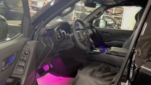 LC300 - контурная атмосферная подсветка салона в авто чёрного цвета