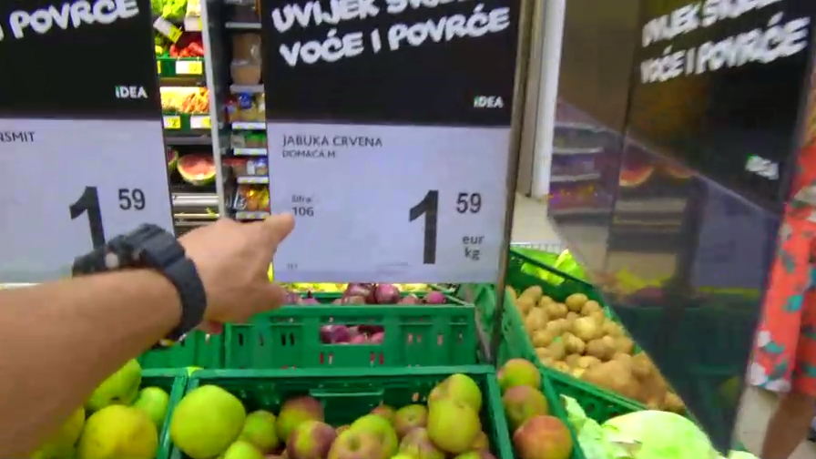 Цены на продукты в Черногории